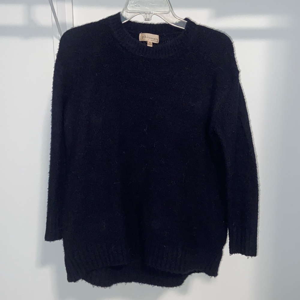 ✨3 for $10✨ Dark Navy Oversized Crewneck Sweater